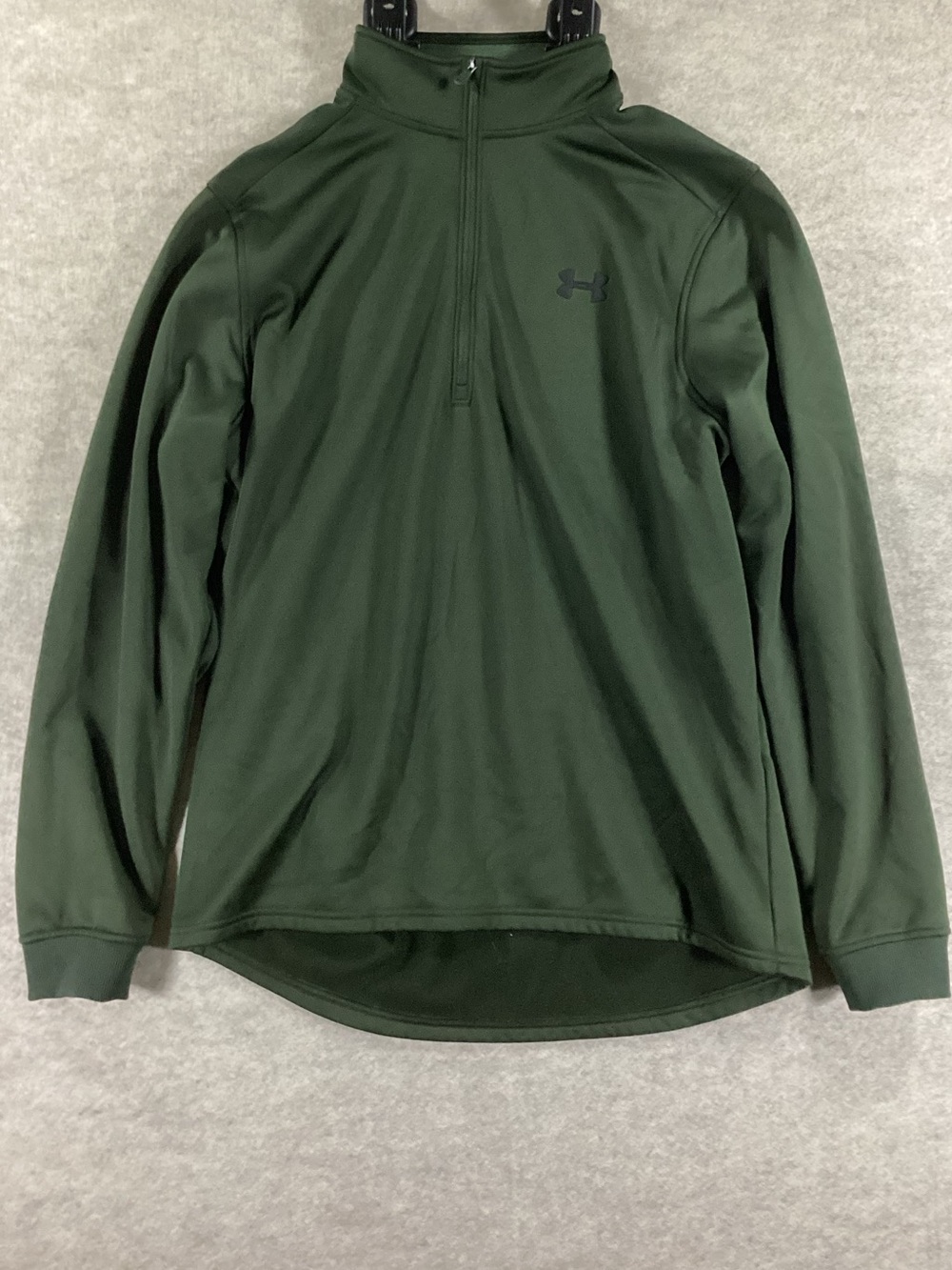 Under Armour Men's Dark Green 1/4 Zip Lightweight Pullover
